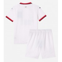 Camisa de Futebol AC Milan Equipamento Secundário Infantil 2024-25 Manga Curta (+ Calças curtas)